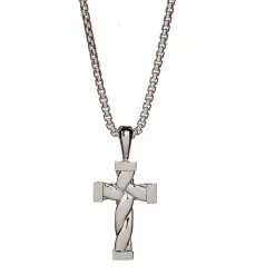 Alexander Lynggaard Sølv Halskæde - Hope Twisted Cross