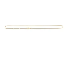Ankerfacet 14 kt Halskæde 50 - 55cm - 9520111
