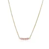 Anpé Atelier Lene Baby Pink Safirer Halskæde