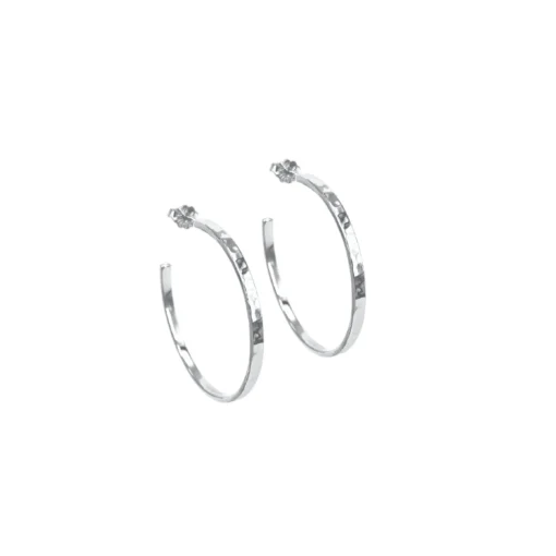 Aqua Dulce Elena Hoops I Sølv - 5725