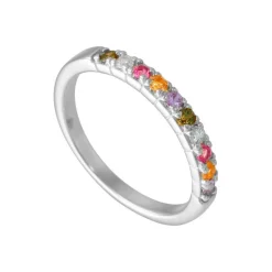 Aqua Dulce Ella Ring I Sølv - 3856