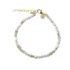 Aqua Dulce Fresa Perle Armbånd i Forgyldt Sølv
