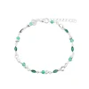 Aqua Dulce Green Garden Armbånd Sølv