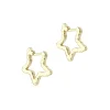 Aqua Dulce Stelle Hoops i Forgyldt Sølv 窶Øreringe