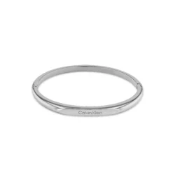 Calvin Klein Faceted Bar Bangle Stål - 35000045