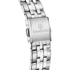 Candino Herreur Stål Med Sort Urskive - C4762/4