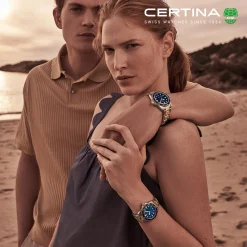 Certina DS Action Blå Urskive PVD 40mm - Quartz