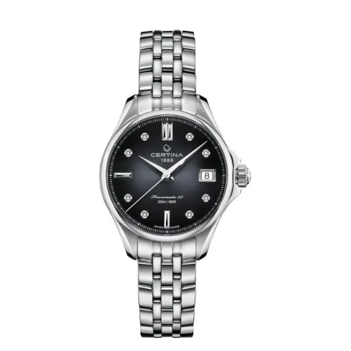 Certina DS Action Powermatic 80 Dameur - Sort Urskive