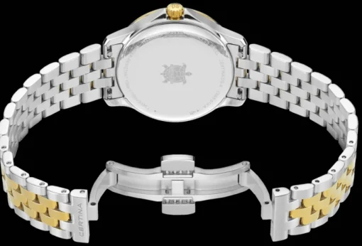 Certina DS-8 Lady Stål m. Guld PVD