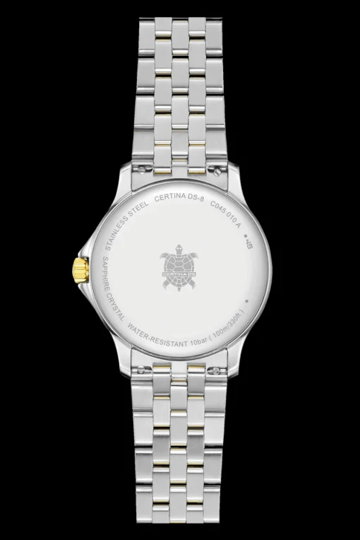 Certina DS-8 Lady Stål m. Guld PVD