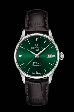 Certina DS-1 38mm Grøn Urskive - Powermatic 80