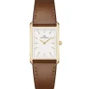 Daniel Wellington Bound Durham Firkantet Dameur m. Læderrem