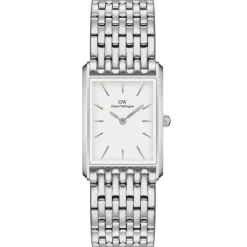 Daniel Wellington Bound 9-Link White Firkantet Dameur