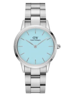 Daniel Wellington Iconic Link Capri Pastel Blue 32mm - ADW00100541