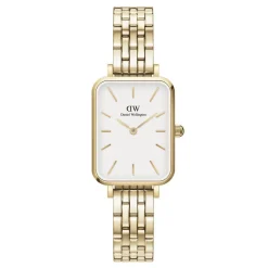 Daniel Wellington Quadro Link Firkantet Dameur Gulddouble