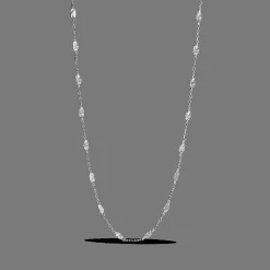Enamel Kia Necklace sølv - N116SM