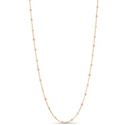 Enamel Lola Halskæde - N55G Tropical