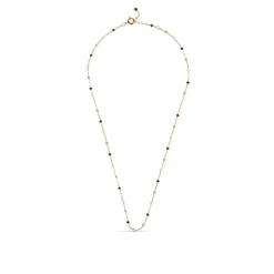 Enamel Lola Salt 'n' Pepper Necklace - N55G-SaltPepper