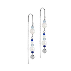 Enamel Sofia Earring Marine - E282S
