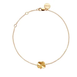 Flora Danica Firkløver Armbånd 18kt Guld