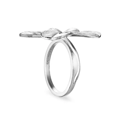 Flora Danica Firkløver Statement Ring - Sølv