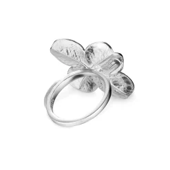Flora Danica Firkløver Statement Ring - Sølv