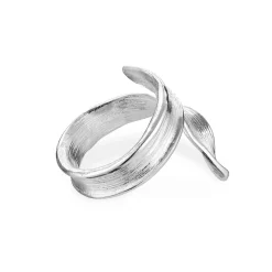 Flora Danica Græs Statement Ring - Sølv
