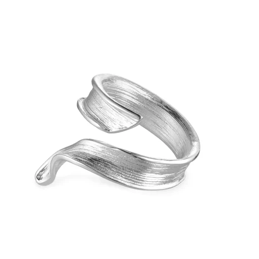 Flora Danica Græs Statement Ring - Sølv