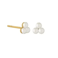 Jeberg Jewellery Cordelia Triple Pearl Stud