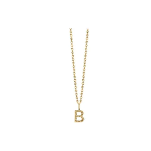 Jeberg Jewellery I Am Me Bogstav sølvforgyldt - 42000