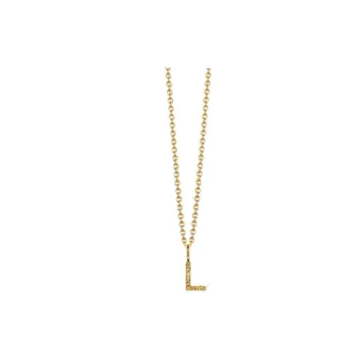 Jeberg Jewellery I Am Me Bogstav sølvforgyldt - 42000