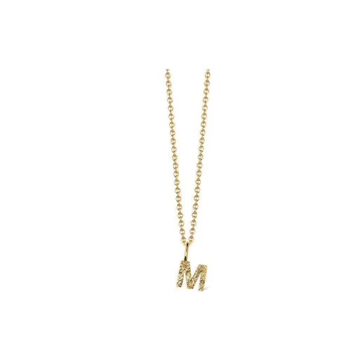 Jeberg Jewellery I Am Me Bogstav sølvforgyldt - 42000