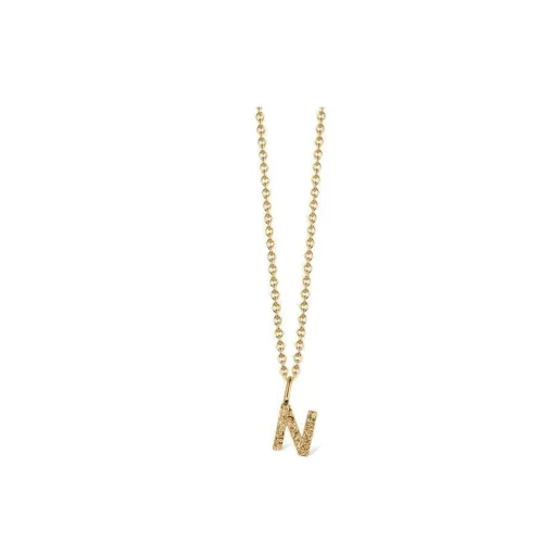 Jeberg Jewellery I Am Me Bogstav sølvforgyldt - 42000