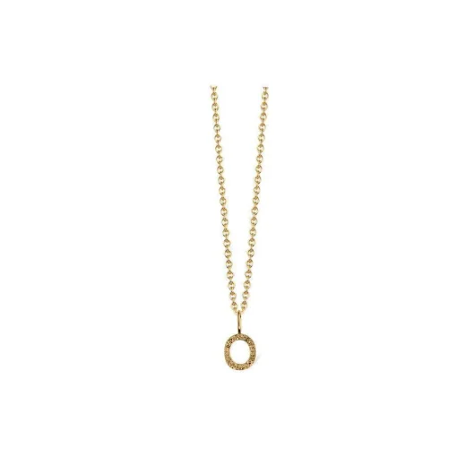 Jeberg Jewellery I Am Me Bogstav sølvforgyldt - 42000
