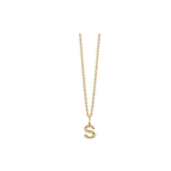 Jeberg Jewellery I Am Me Bogstav sølvforgyldt - 42000