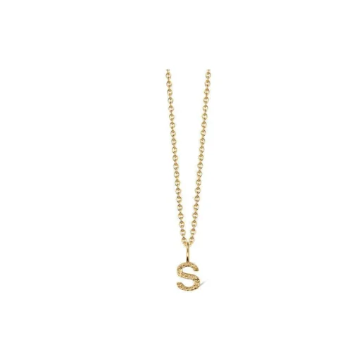 Jeberg Jewellery I Am Me Bogstav sølvforgyldt - 42000