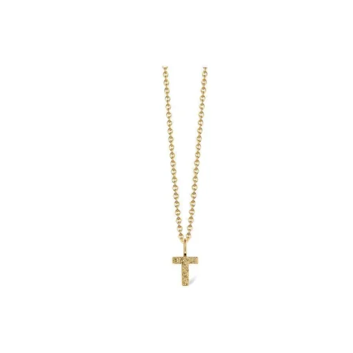 Jeberg Jewellery I Am Me Bogstav sølvforgyldt - 42000