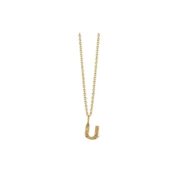 Jeberg Jewellery I Am Me Bogstav sølvforgyldt - 42000