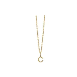 Jeberg Jewellery I Am Me Bogstav sølvforgyldt - 42000