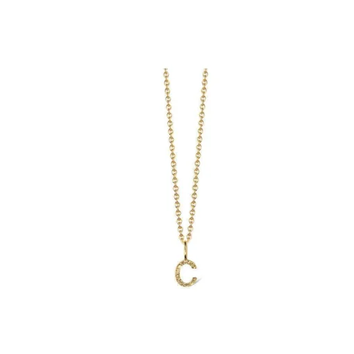 Jeberg Jewellery I Am Me Bogstav sølvforgyldt - 42000