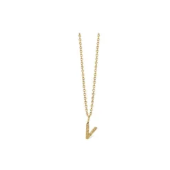 Jeberg Jewellery I Am Me Bogstav sølvforgyldt - 42000