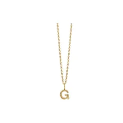 Jeberg Jewellery I Am Me Bogstav sølvforgyldt - 42000