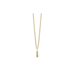 Jeberg Jewellery I Am Me Bogstav sølvforgyldt - 42000