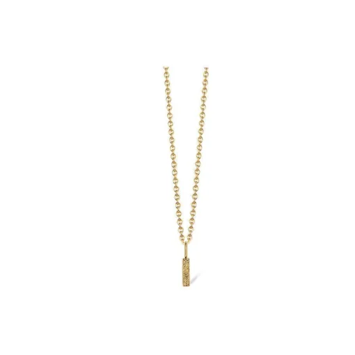 Jeberg Jewellery I Am Me Bogstav sølvforgyldt - 42000
