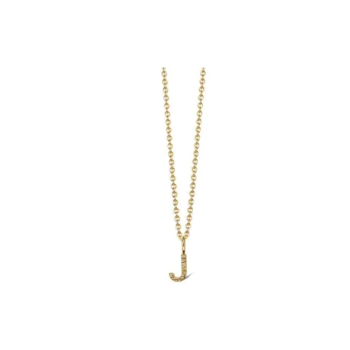 Jeberg Jewellery I Am Me Bogstav sølvforgyldt - 42000