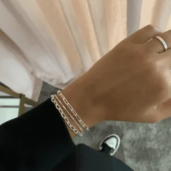 Jeberg Jewellery NORA Armbånd Sølv - 4560-17-S