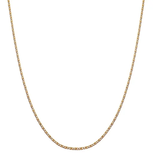 Maanesten Eva Choker Halskæde forgyldt - 2550A