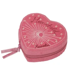 Maanesten Heart Jewelry Box Pink - Smykkerskrin