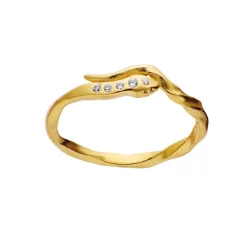 Maanesten Hera Ring 18kt Forgyldt Sølv - 4814A