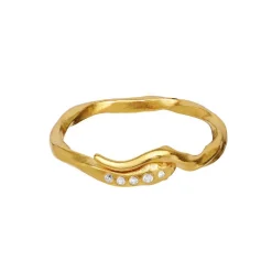 Maanesten Hera Ring 18kt Forgyldt Sølv - 4814A